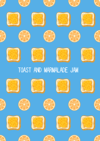 TOAST AND MARMALADE JAM/BLUE