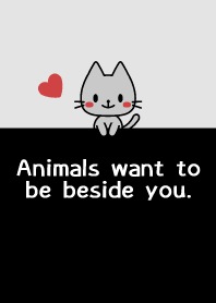 Animals want to be beside you.016-2Black