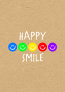 HAPPY SMILE KRAFT 5color 4 -MEKYM-