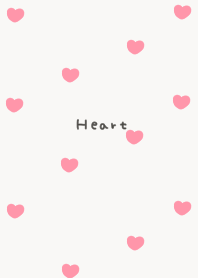 ベビーハート×ピンクとホワイト。