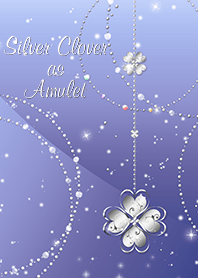 Silver clover as a amulet