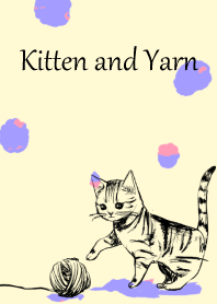 Kitten and Yarn