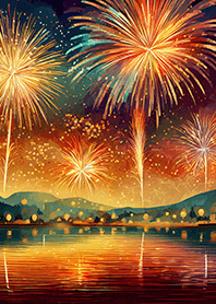 Beautiful Fireworks Theme#871