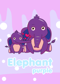 Purple elephant