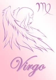 Virgo-lineart pink version