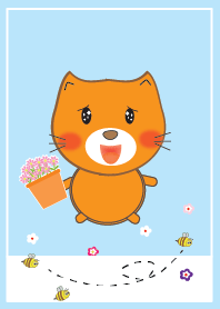 Simple cute cat theme v.5 (JP)