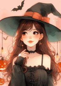 cute little witch halloween V. 14