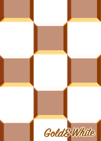 Simple Gold & White No.5