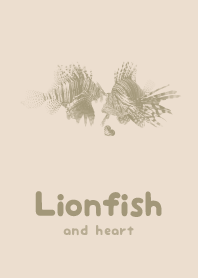 Lionfish & heart mushikuri