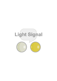 simple-light signal (white&yellow)