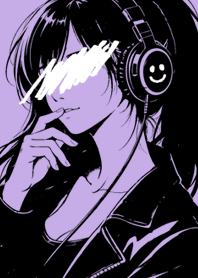 Headphone Girl|Simple Cool#8