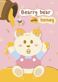 Bearry bear with honey.