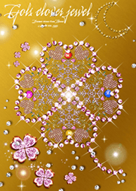 Gold clover jewel4