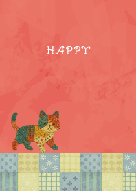 Cat Stuffed07 on red