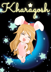 Kharagosh - Bunny girl on Blue Moon