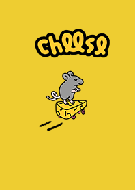 CHEESE SKATER yellow black.