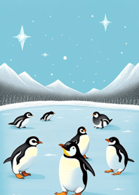 Mountain, Sea, and Moonlit Night 074369