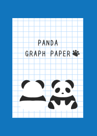 PANDA GRAPH PAPERj-BLUE-WHITE