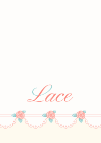 Lace 001-2 (Rose/Blue Green/Pink)