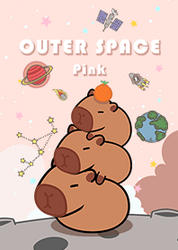 慵懶/水豚/疊疊樂/銀河/粉紅色