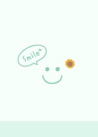 Sunflower Smile .Green