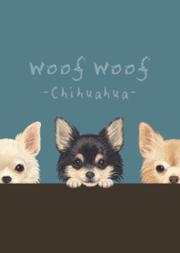 Woof Woof - Chihuahua L - CLASSY BLUE