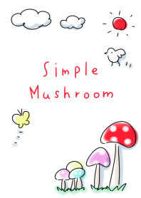 simple mushroom Theme
