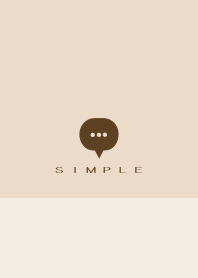 SIMPLE(beige brown)V.1504b
