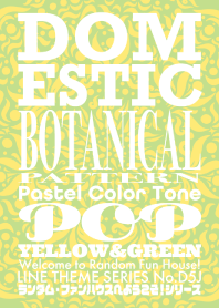 Domestic Botanical Pastel Yellow&Green