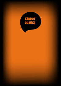 Black & carrot orange Theme V8