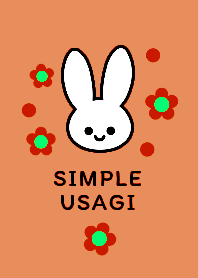 SIMPLE USAGI -FLOWER- THEME 113