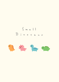 Small Dinosaurs /red beige