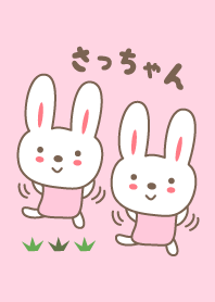 さっちゃんうさぎの着せ替えRabbit Sacchan