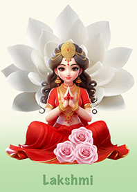 Lakshmi relieves debt, finances, wealth.