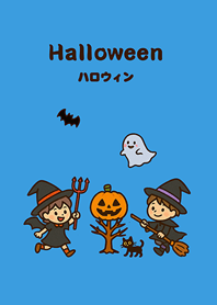 Cute Magical Halloween(Sunny blue)