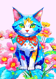 Cat looking this way14pink_JP