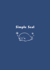 Simple Seal -navy-