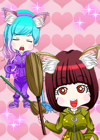 Children's Day Cleaning cat leather...