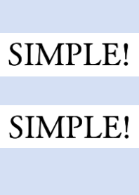 SIMPLE!SIMPLE!j-BLUE GRAY