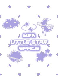 Y2K Little Star&Space Purple