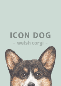 ICON DOG - Welsh Corgi 01 - PASTEL GR/04