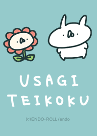Theme USAGI TEIKOKU , flower