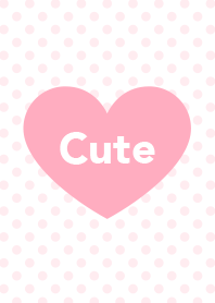 Cute heart(pink)