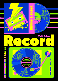 Record _ vivid neon