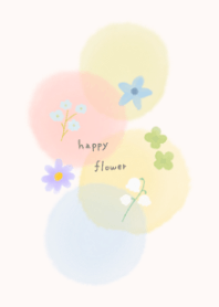 happy pretty flower