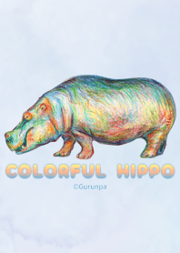 COLORFUL HIPPO
