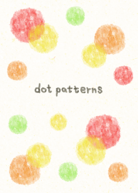 dot pattern - watercolor painting9-