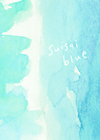water color BLUE