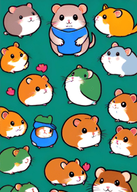 Banyak sekali hamster! 94