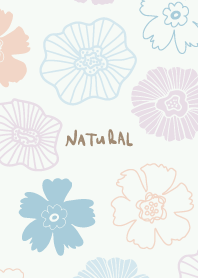 The darkish color flower bed Blue4 Japan